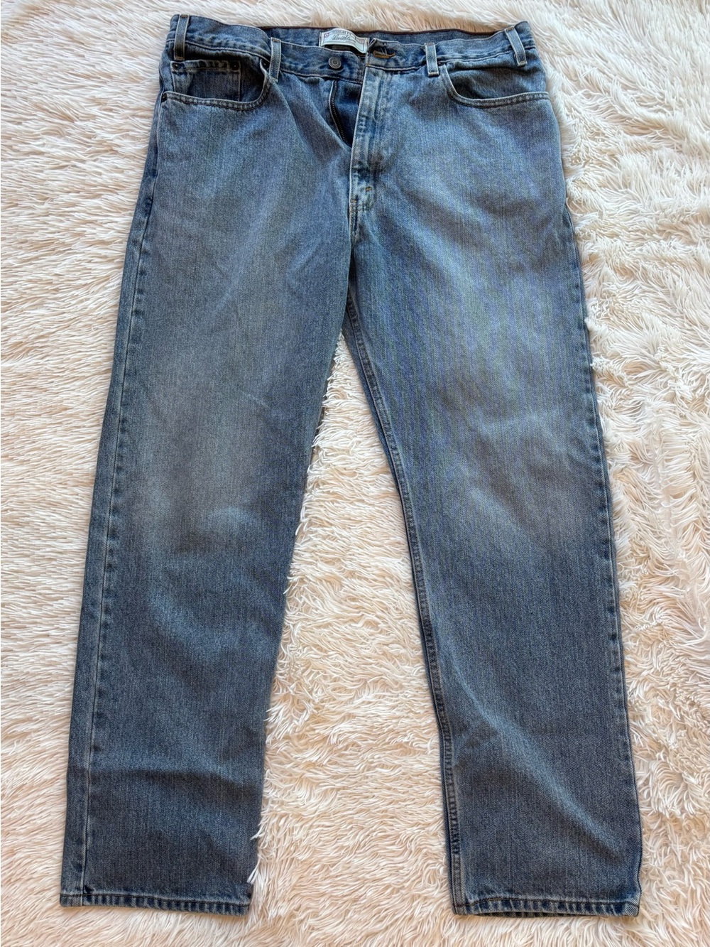 Levi Strauss Men's Regular Jeans in Faded Blue